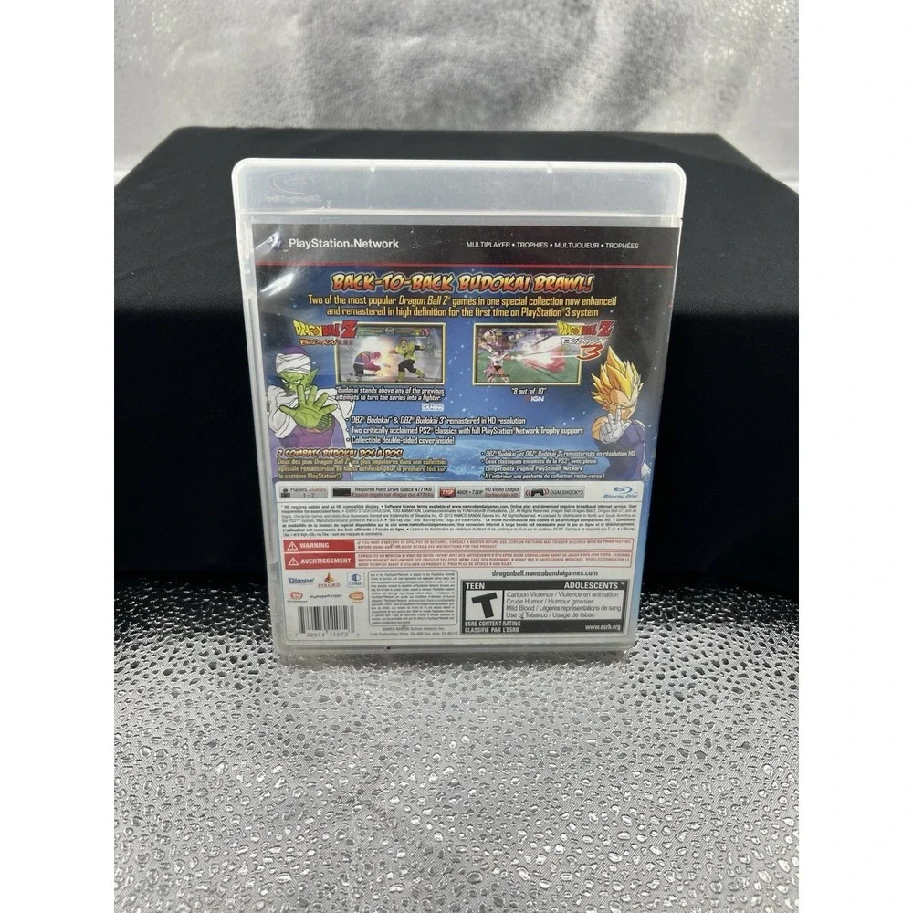 Dragon Ball Z: Budokai HD Collection (Sony PlayStation 3 PS3, 2012) Complete Cib